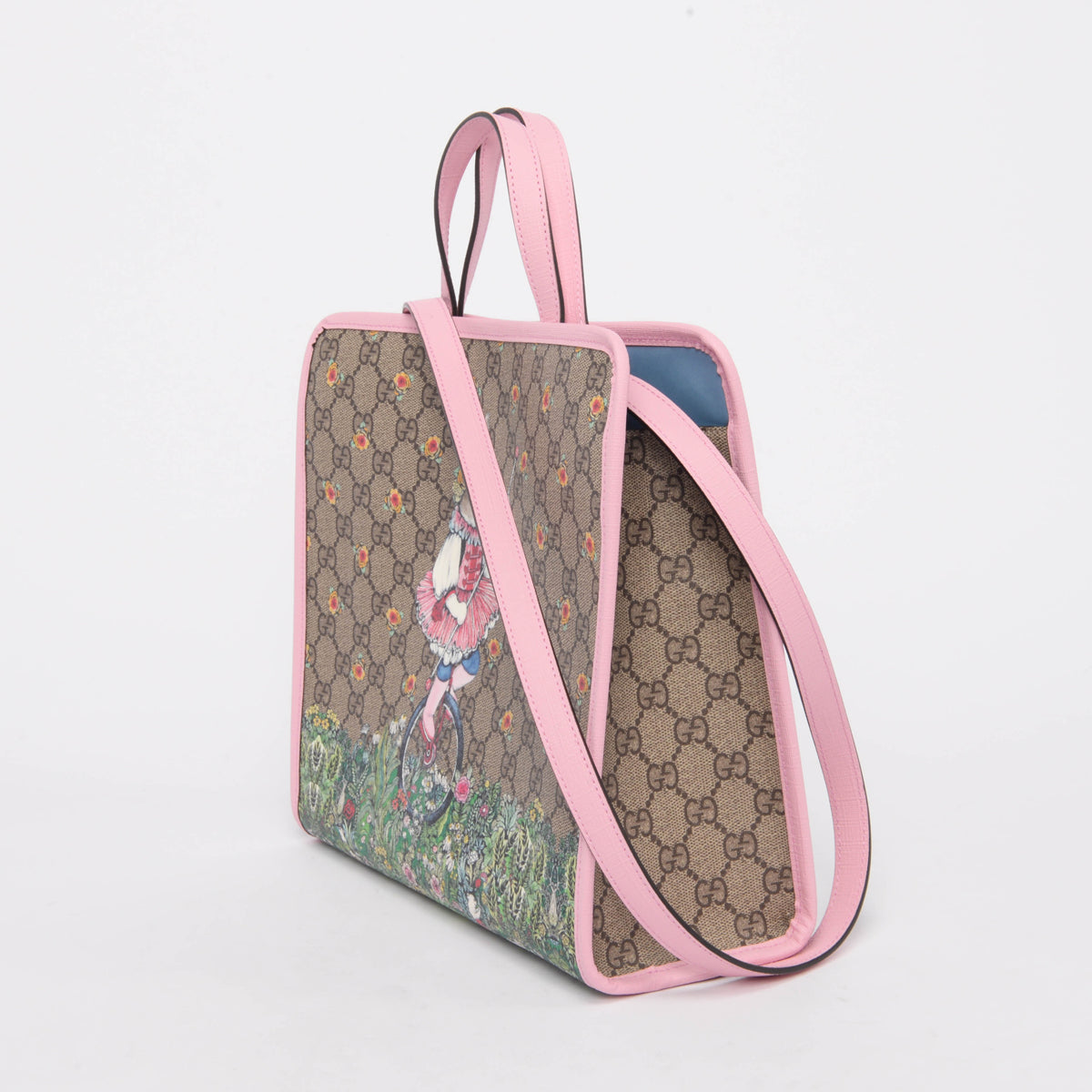 Gucci x Yuko Higuchi Pink GG Supreme Rabbit Tote