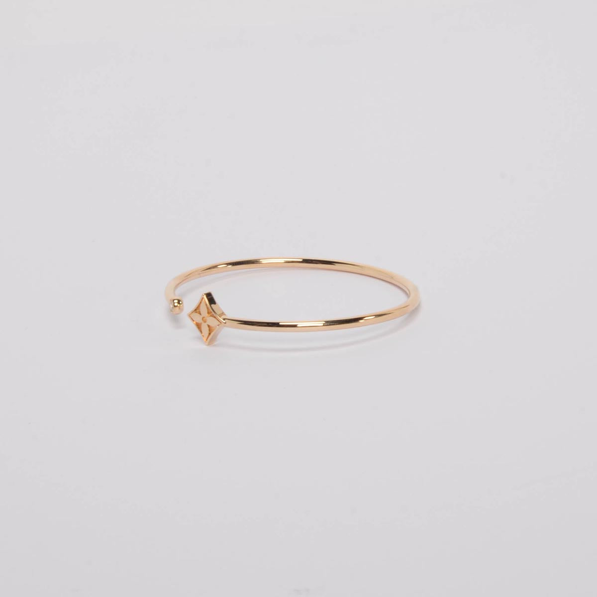 Louis Vuitton Yellow Gold & Diamond Idylle Blossom Twist Bracelet