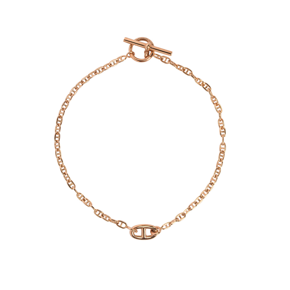 Hermes Rose Gold Farandole Very Small Model Bracelet
