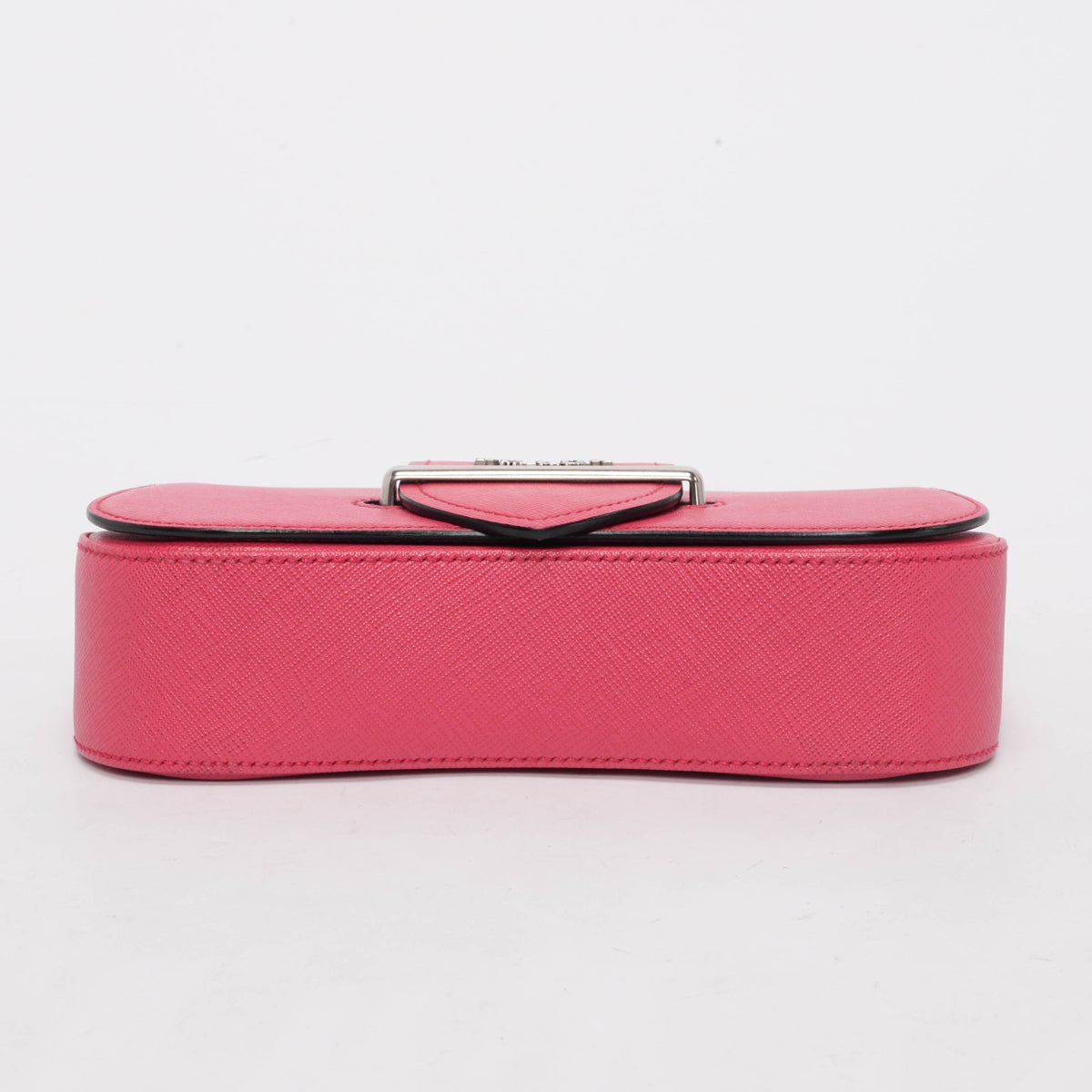 Prada Pink Saffiano Sidonie Small Chain Bag