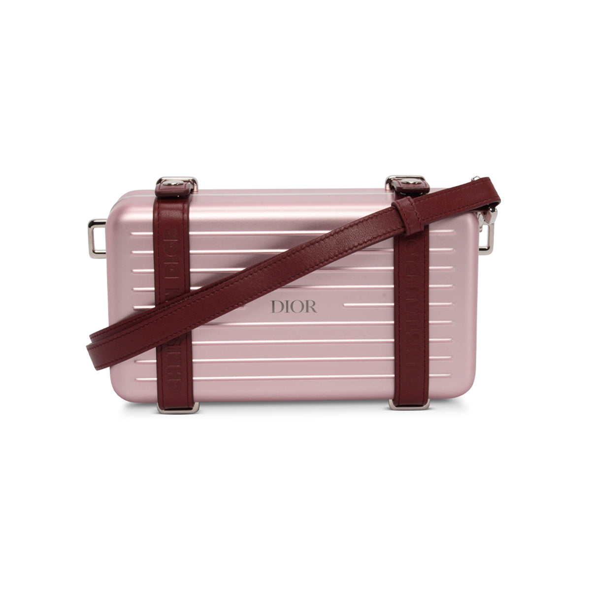 Dior x Rimowa Pink Aluminium Personal Trunk Bag