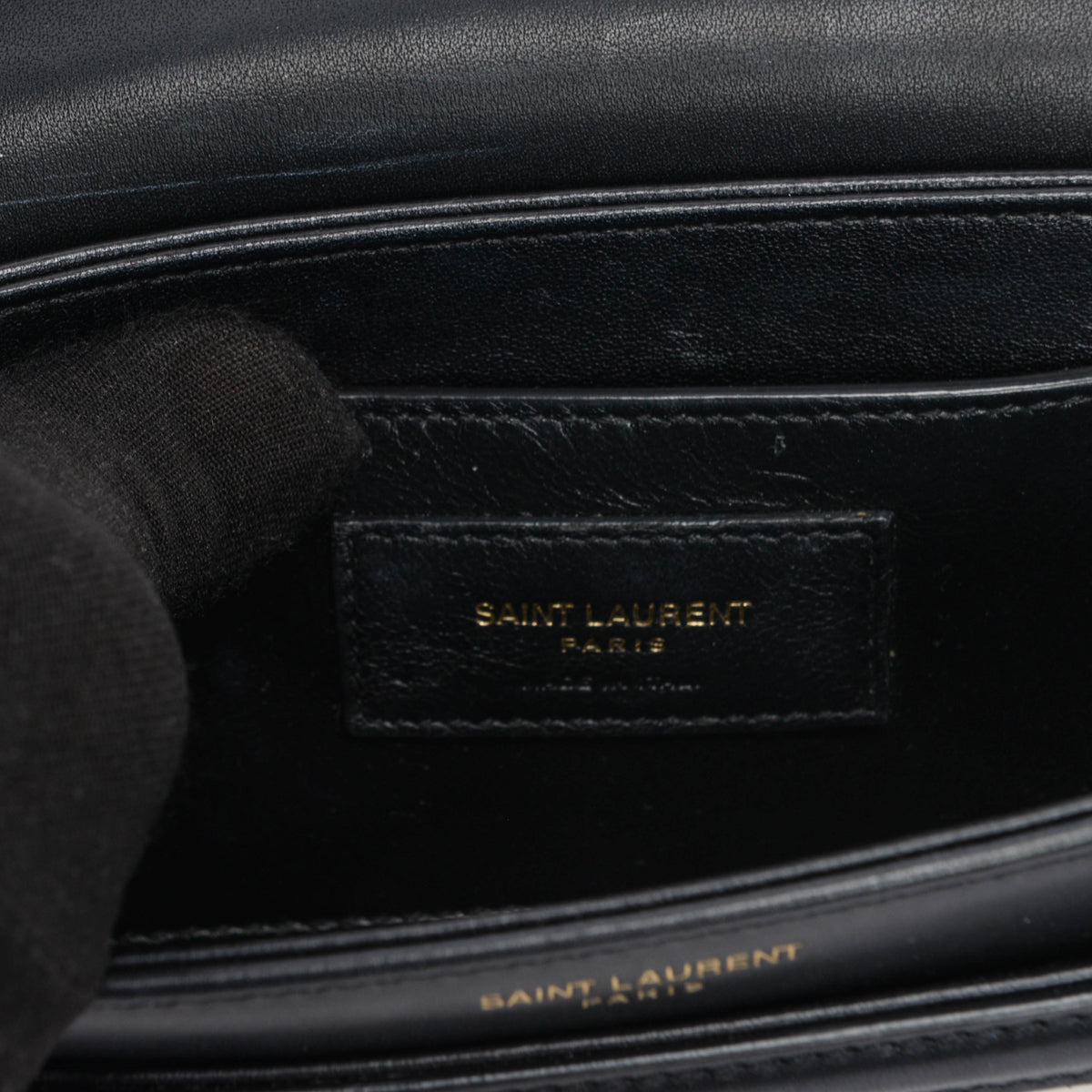 Saint Laurent Bi-Colour Ultracalf Small Solferino Bag