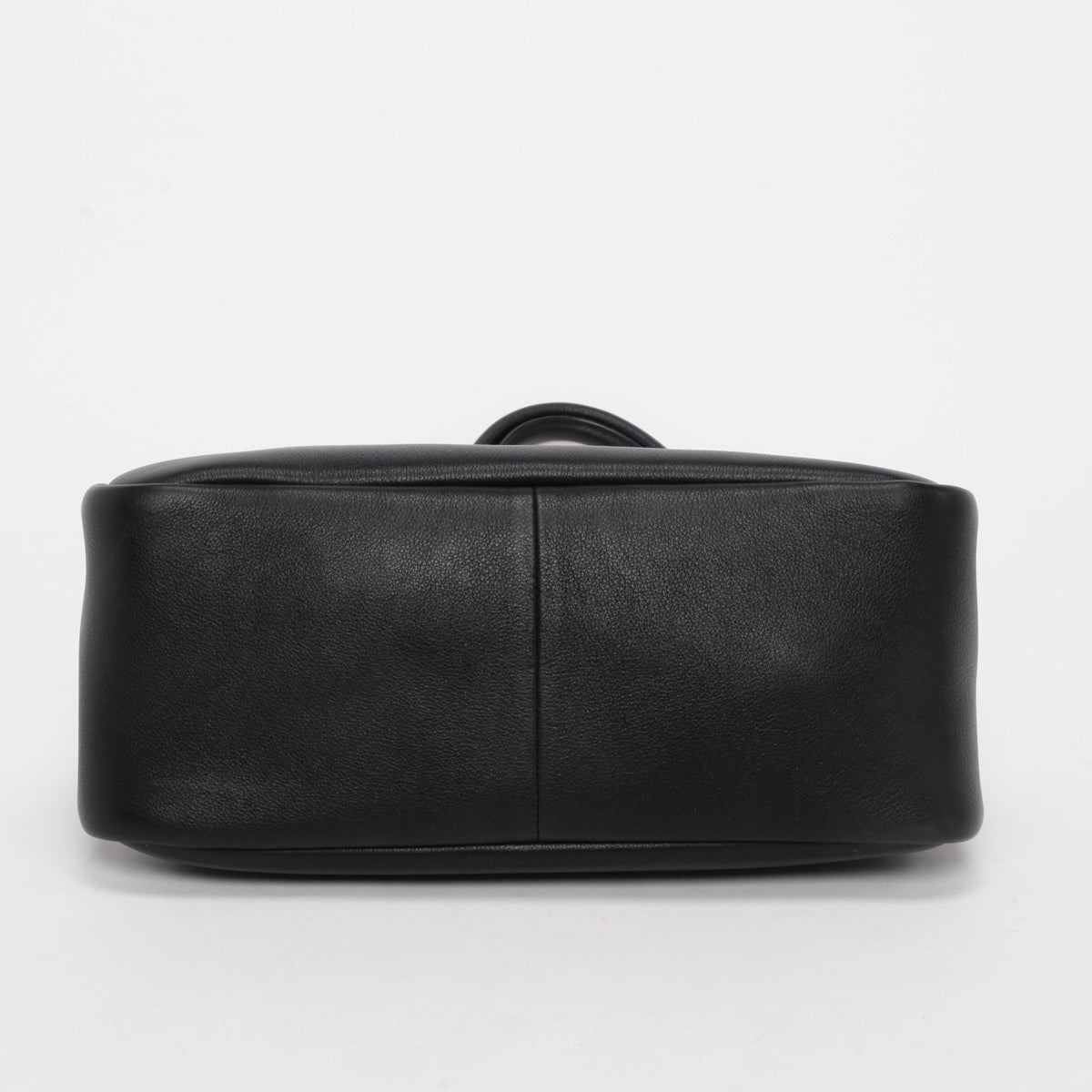 Prada Black Soft Grain Calfskin Medium Shoulder Bag