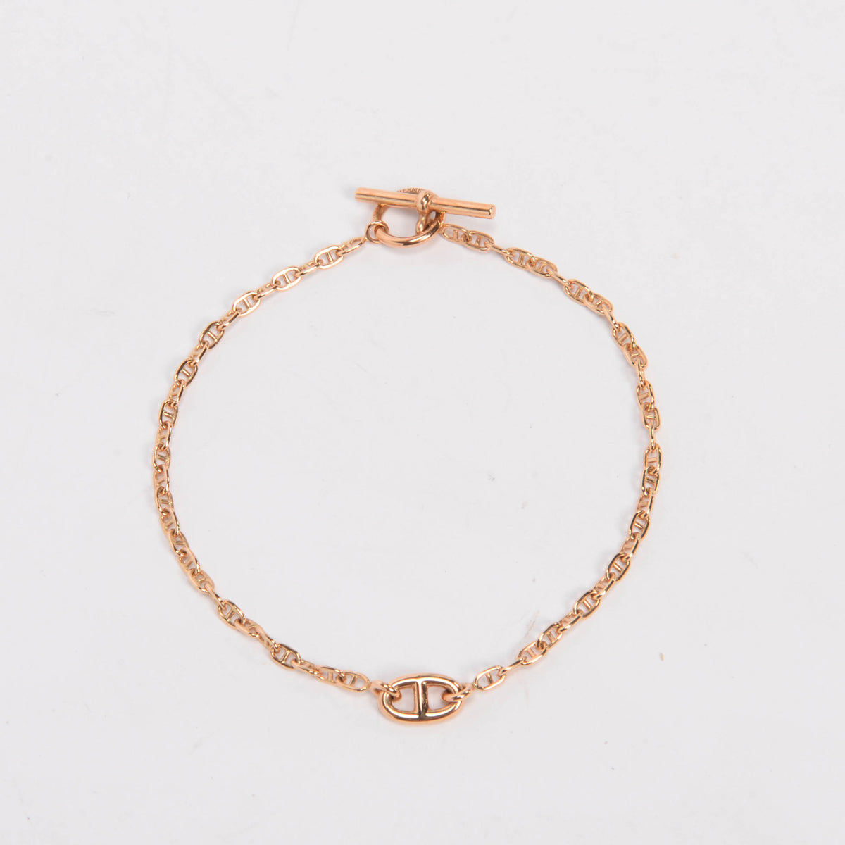 Hermes Rose Gold Farandole Very Small Model Bracelet