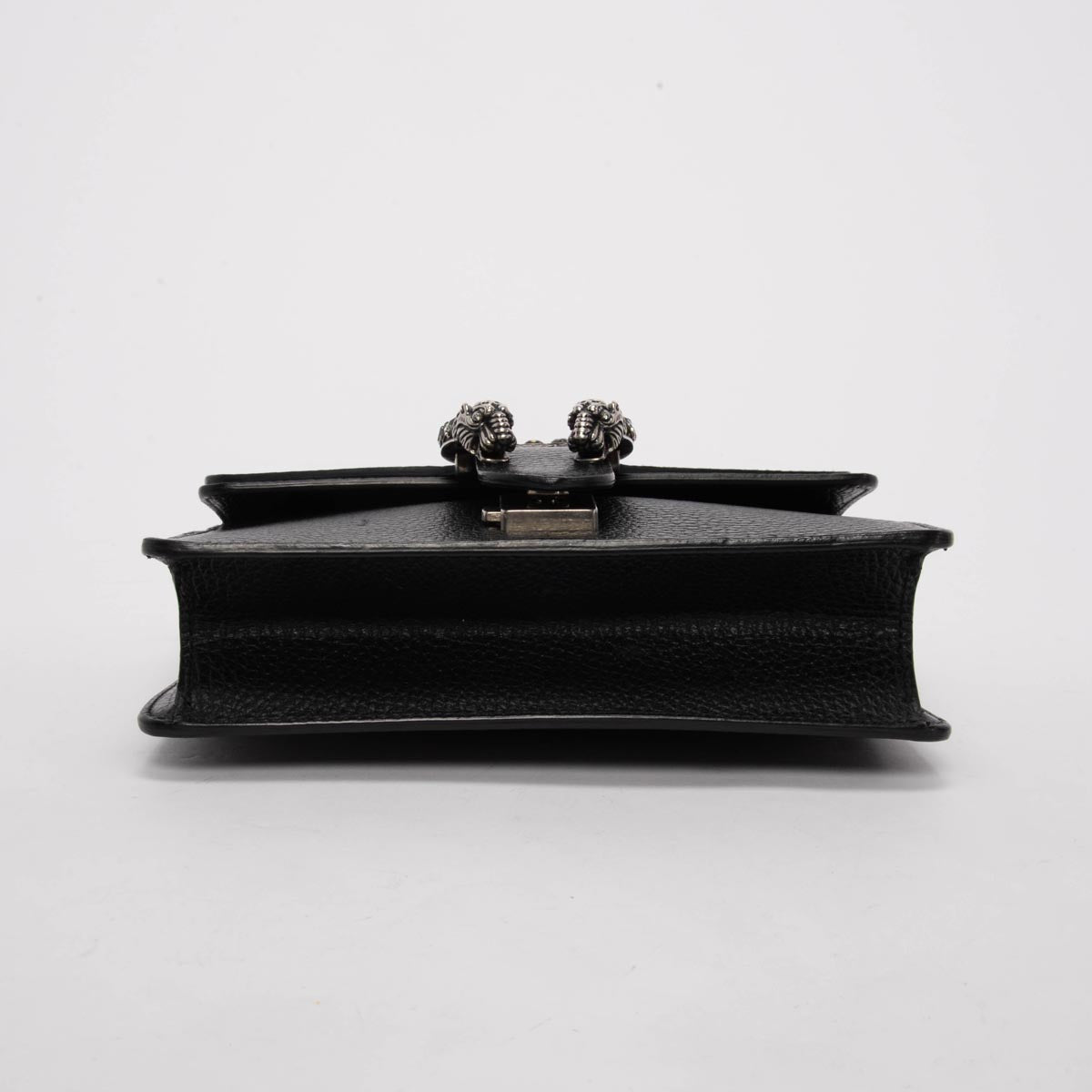 Gucci Black Grained Calfskin Dionysus Mini Bag