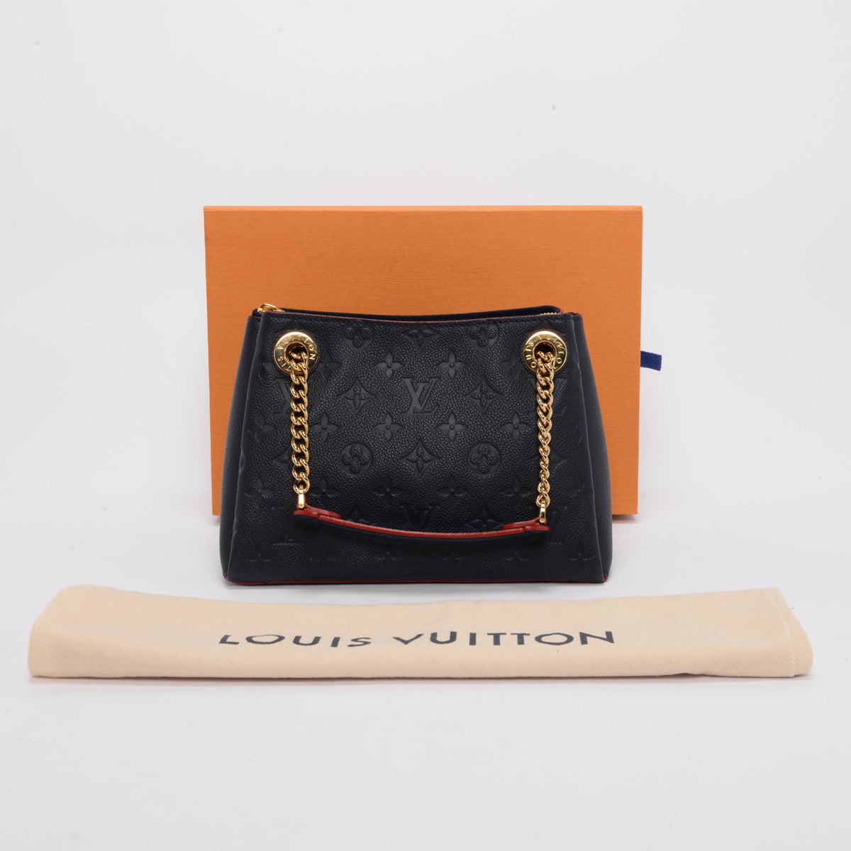 Louis Vuitton Navy Monogram Empreinte Surene BB Bag