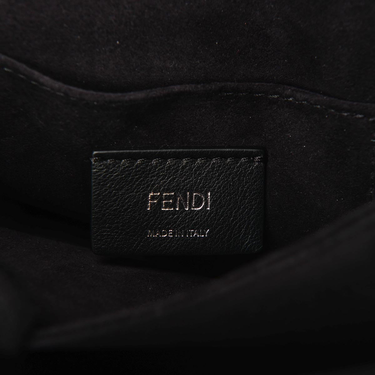 Fendi Black Kan I Small Bag