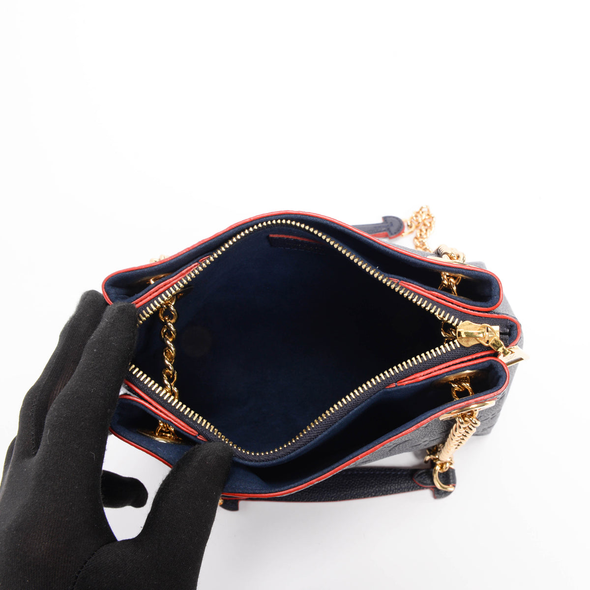 Louis Vuitton Navy Monogram Empreinte Surene BB Bag