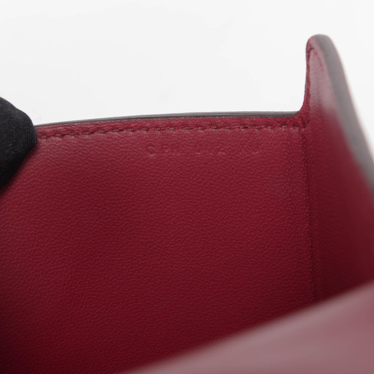 Hermes Rubis Tadelakt Cinhetic Bag